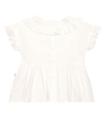 Bluse aus Popeline | Il Gufo