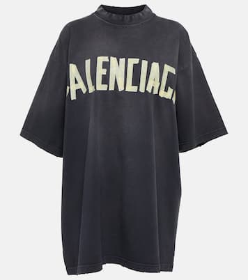 T-shirt in cotone con logo | Balenciaga