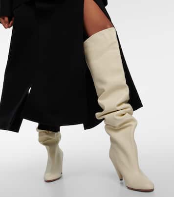 Botas mosqueteras Cone de piel | Proenza Schouler