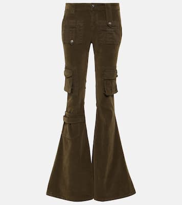 Pantaloni cargo in velluto flared | Blumarine
