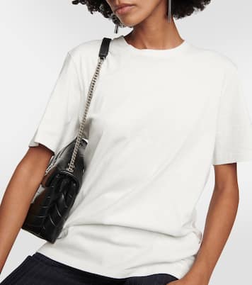 Camiseta de algodón oversized | Saint Laurent