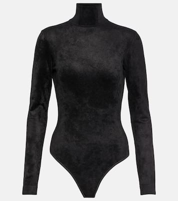 Body in velluto a collo alto | Alaïa
