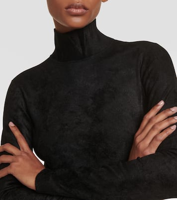 Body in velluto a collo alto | Alaïa