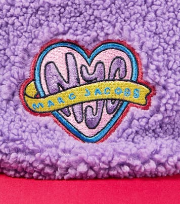 Casquette en shearling synthétique | Marc Jacobs Kids