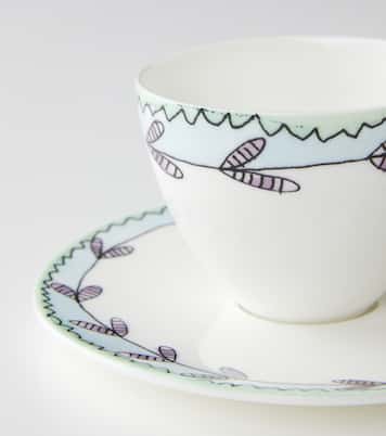 x Marni Blossom Milk set of 2 coffee cups and saucers | Serax