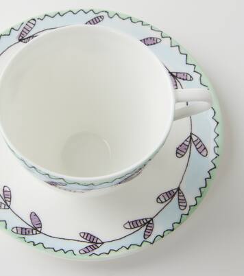 x Marni Blossom Milk set of 2 coffee cups and saucers | Serax