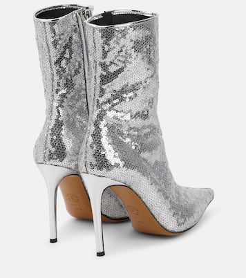 Ankle Boots mit Pailletten | Alexandre Vauthier