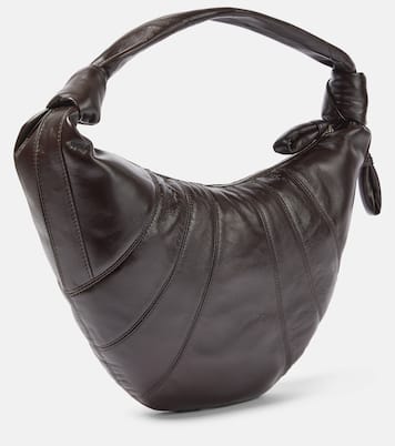 Fortune Croissant leather shoulder bag | Lemaire
