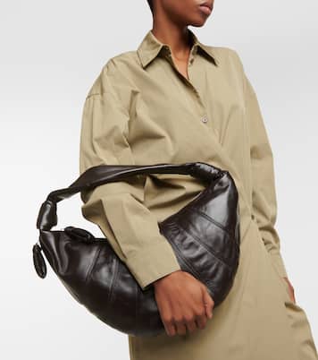 Fortune Croissant leather shoulder bag | Lemaire