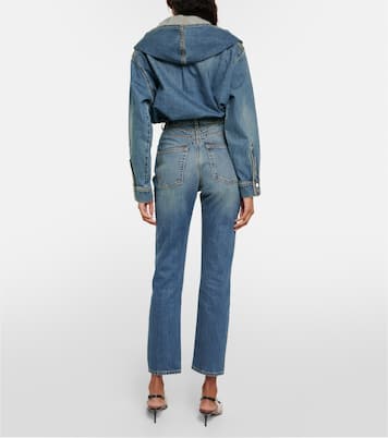 High-rise slim jeans | Alaïa