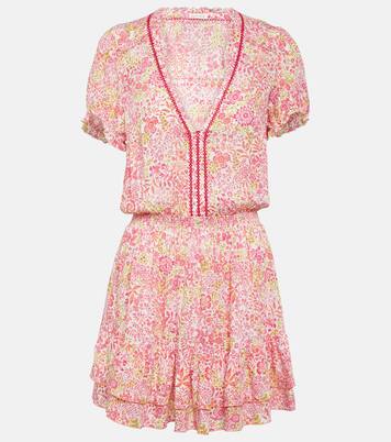 Bibi floral minidress | Poupette St Barth
