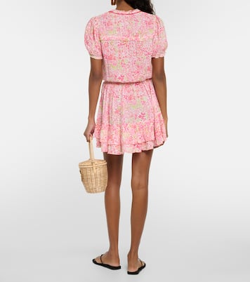 Bibi floral minidress | Poupette St Barth
