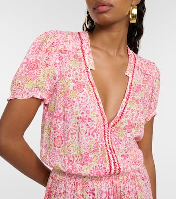 Bibi floral minidress | Poupette St Barth