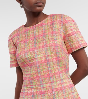 Vestido midi a cuadros | Carolina Herrera