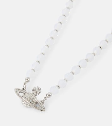 Choker Messaline mit Kristallen | Vivienne Westwood