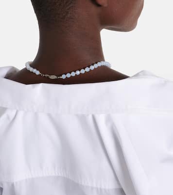 Choker Messaline mit Kristallen | Vivienne Westwood