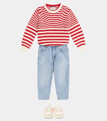 Striped cotton-blend sweater | Scotch & Soda Kids