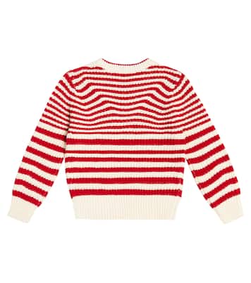 Striped cotton-blend sweater | Scotch & Soda Kids