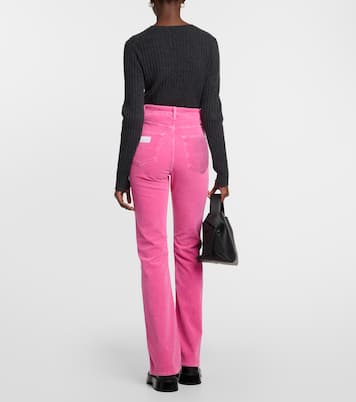 Pantaloni flared in velluto a coste | Ganni
