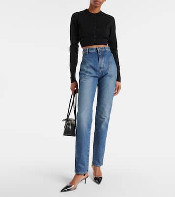 Jeans slim a vita alta | Alaïa