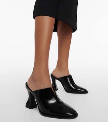 Mules Cha-Cha in pelle | Bottega Veneta