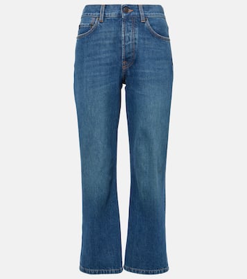 Jeans regular cropped Lesley a vita media | The Row