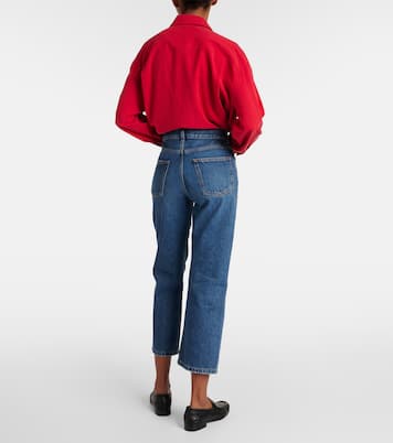 Jeans regular cropped Lesley a vita media | The Row