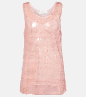Sequined tank top | Xu Zhi
