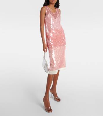 Sequined tank top | Xu Zhi