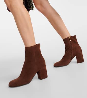 Bottines Joelle 70 en daim | Gianvito Rossi