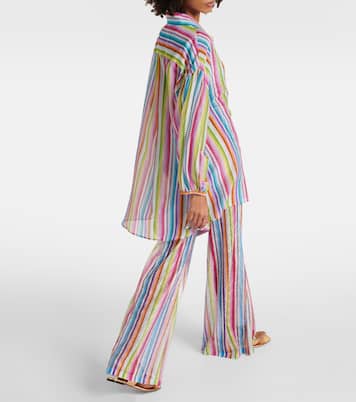 Camisa de algodón y seda en zigzag | Missoni