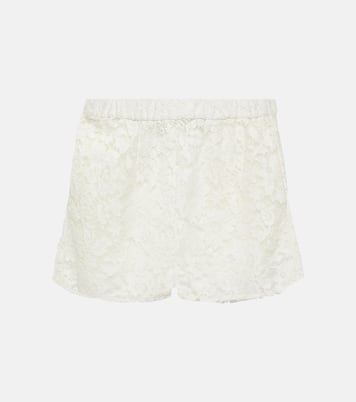Short à taille haute en dentelle | Gucci