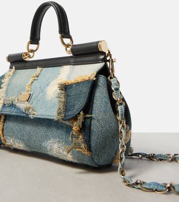 Bolso Sicily Medium con patchwork | Dolce&Gabbana