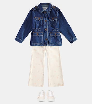 Geena denim jacket | Bonpoint