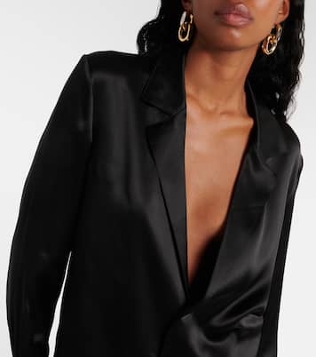 Camicia in raso | Saint Laurent