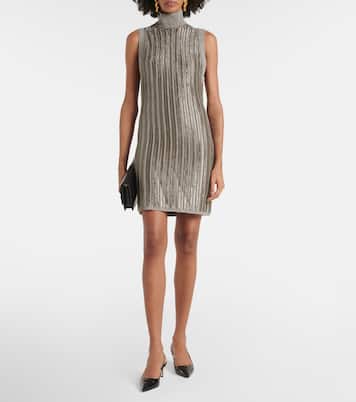Vestido corto en mezcla de lana | Tom Ford