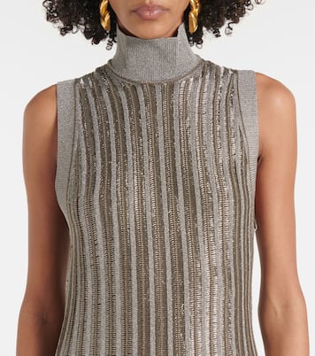 Vestido corto en mezcla de lana | Tom Ford