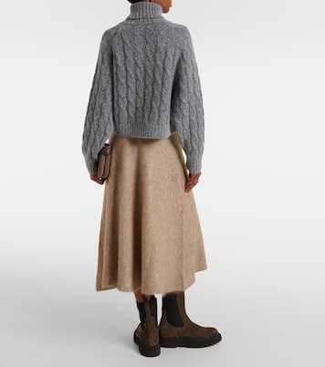 Jersey en mezcla de lana y cachemir | Brunello Cucinelli