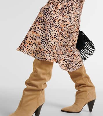 Gonna lunga Lisanne in raso | Isabel Marant