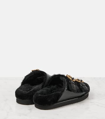 Sandalias Nil de piel con borrego | Chloé