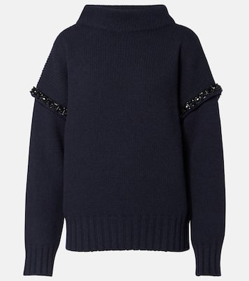 Sudadera con capucha Gene de lana virgen | Max Mara