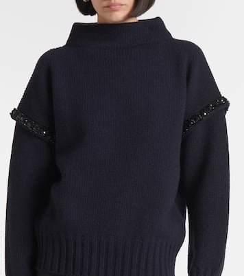 Sudadera con capucha Gene de lana virgen | Max Mara