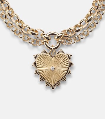 Bracciale True Love in oro 18kt con diamante | FoundRae