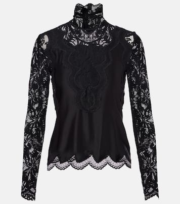 Top mit Spitze | Rabanne