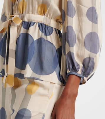 Polka-dot top | Adriana Degreas