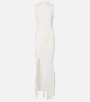 Abito lungo in maglia | Victoria Beckham