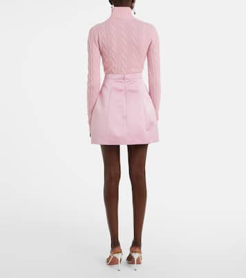 Jupe longue en satin | Blumarine