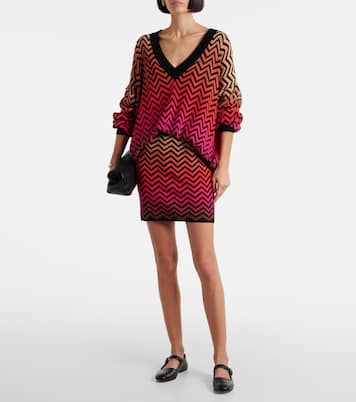 Pull Zig Zag en coton mélangé | Missoni