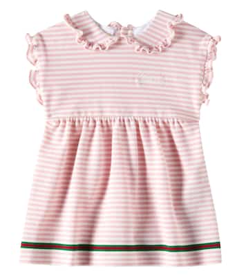 Baby - Abito in cotone con stampa | Gucci Kids