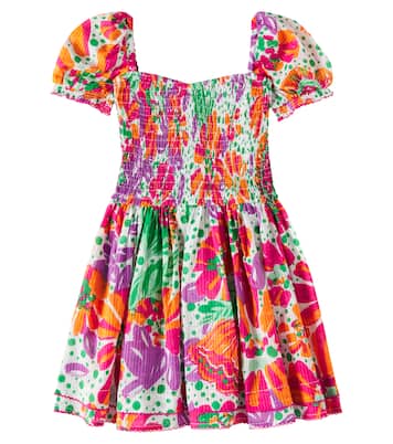 Bedrucktes Kleid Bertha aus Baumwolle | Poupette St Barth Kids